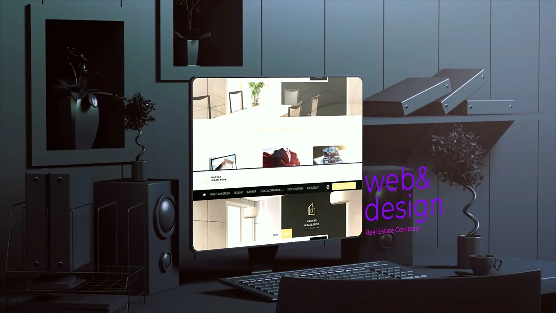 Marina Homes Lakópark – Real Estate Branding és Weboldal - 5